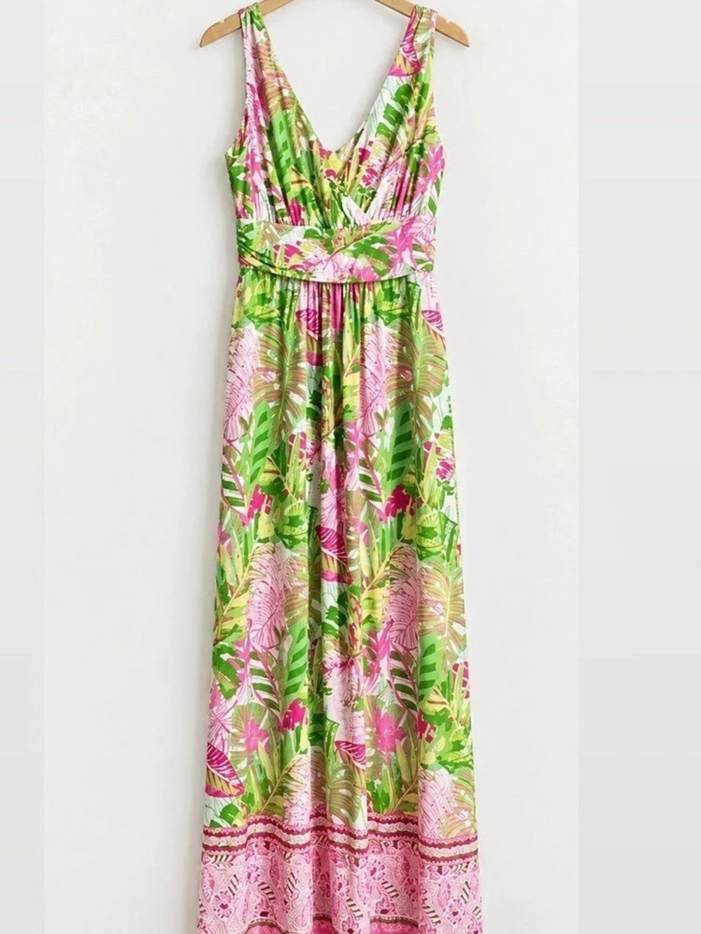 Tropical Floral Maxi Dress - Cappagallo